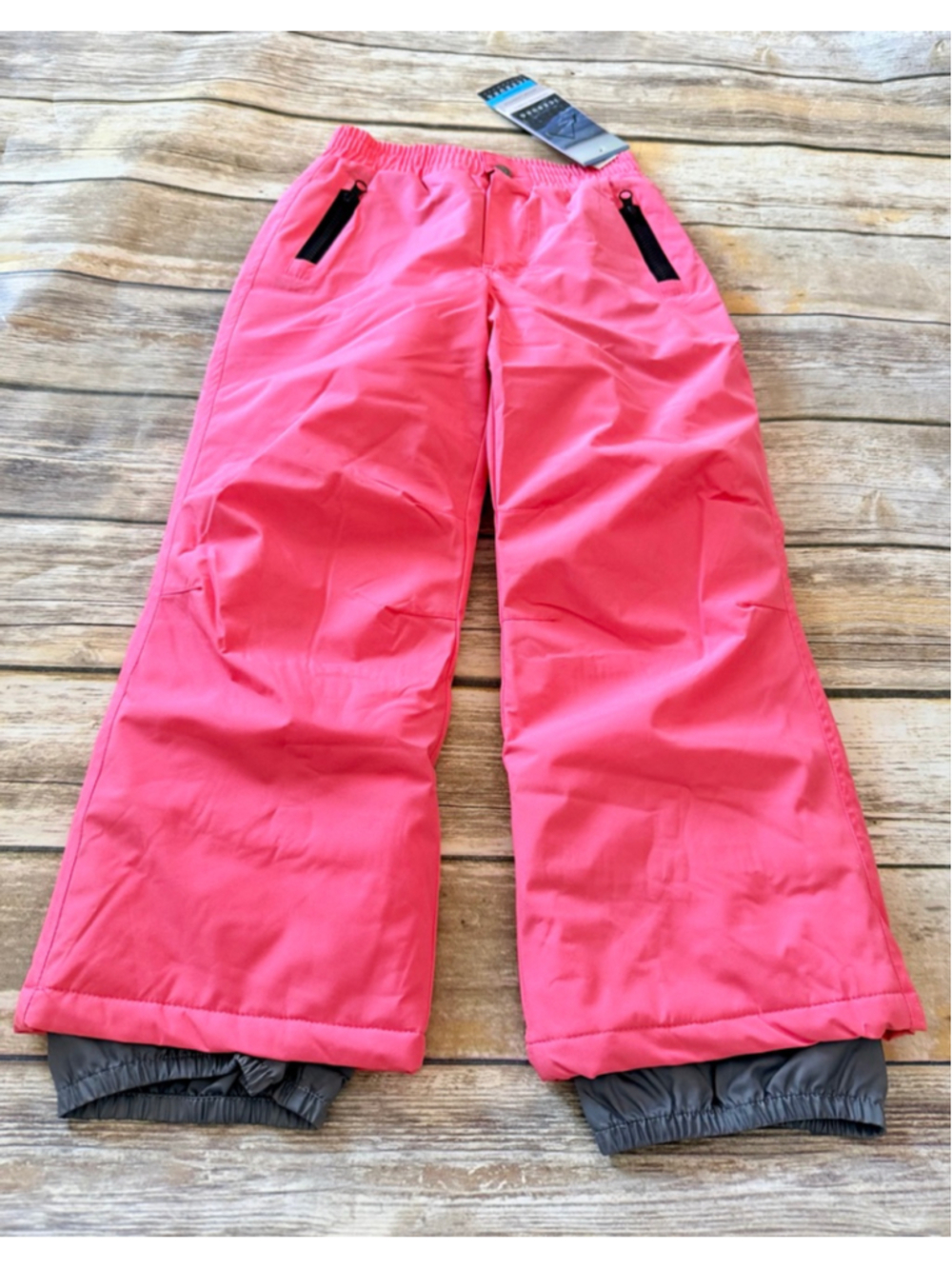 NWT PINK SNOW PANTS- SIZE 6/6x